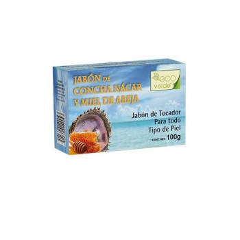 JABON M. CONCHA NACAR Y MIEL CJA/PZA. 100g