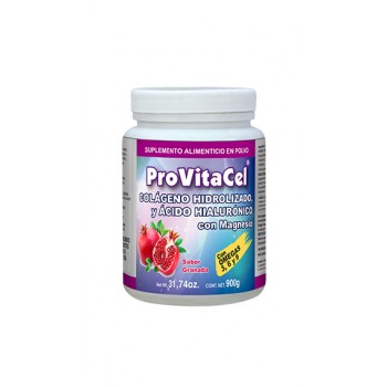 POLVO PROVITACEL COLAGENO H. AC.H. Y Mg SABOR GRANADA FCO. 900g