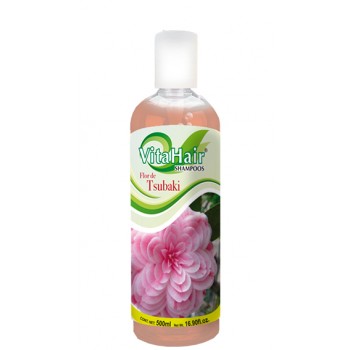 SHAMPOO M. TSUBAKI VITAHAIR BOT. 500ml