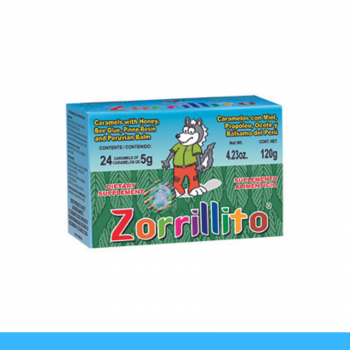 CARAMELOS ZORRILLITO® CJA. DE 24 PIEZAS