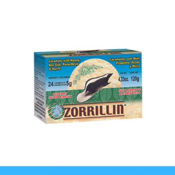 CARAMELOS ZORRILLIN® CJA. DE 24 PIEZAS