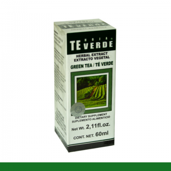 EXTCTO. TE HOJA VERDE CJA/FCO. 60ml