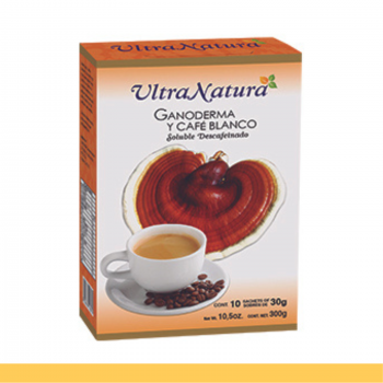 PVO. GANODERMA Y CAFE BLANCO DESCAF. CJA. DE 10 SBS