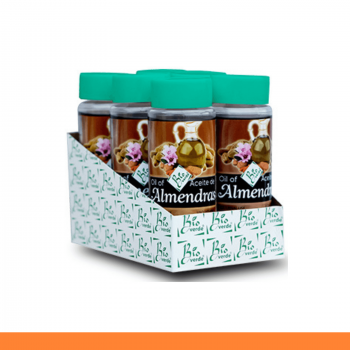 ALMENDRAS, Aceite medicinal, Sixpack 120ml c/u, Código SKU: 0102