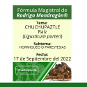 Fórmula del día 17 de Octubre del 2022 CHUCHUPAZTLE / HORMIGUEO O PARESTESIAS