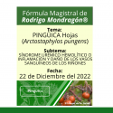 Fórmula del día 22 de Diciembre del 2022 PINGÜICA / SÍNDROME URÉMICO HEMOLÍTICO