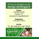 Fórmula del día 01 de Febrero del 2023 CAPRIFOLIO / TOS NOCTURNA