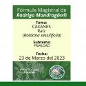 Fórmula del día 23 de Marzo del 2023 CAXANES / FRIALDAD