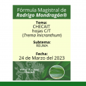 Fórmula del día 24 de Marzo del 2023 CHECAIT / REUMA