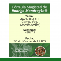 Fórmula del día 28 de Marzo del 2023 TÉ MAZAHUA / BENEFICIOS DEL TÉ MAZAHUA