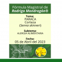 Fórmula del día 05 de Abril del 2023 PARACA / ALERGIA ALIMENTARIA