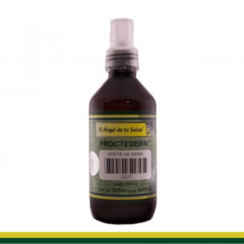 SIDRA, Aceite medicinal, Botella 250ml, Código SKU: 0227