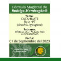 Fórmula del día 01 de Septiembre del 2023 CACAHUATE / VÁRICES ESOFÁGICAS POR ALCOHOLISMO