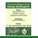 Fórmula del día 11 de Septiembre del 2023 YOLOXOCHITL / SOPLO CARDÍACO