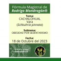 Fórmula del día 18 de Octubre del 2023 CACHALOHUAL / OBESIDAD POR SEDENTARISMO