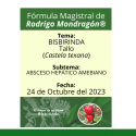 Fórmula del día 24 de Octubre del 2023 BISBIRINDA / ABSCESO HEPÁTICO AMEBIANO
