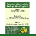 Fórmula del día 01 de Noviembre del 2023 DIENTE DE LEÓN / PIEDRAS VESICULARES O COLECISTOLITIASIS O COLELITIASIS