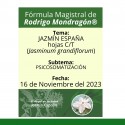 Fórmula del día 16 de Noviembre del 2023 JAZMÍN ESPAÑA / PSICOSOMATIZACIÓN