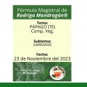 Fórmula del día 23 de Noviembre del 2023 TÉ PAPAGO / GIARDIASIS