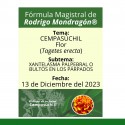 Fórmula del día 13 de Diciembre del 2023 CEMPASÚCHIL / XANTELASMA PALPEBRAL O BULTOS EN LOS PÁRPADOS