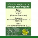 Fórmula del día 21 de Diciembre del 2023 SENNA / ESTREÑIMIENTO PERSISTENTE O PERTINAZ