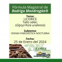 Fórmula del día 25 de Enero del 2024 LICORICE / DISNEA PAROXÍSTICA NOCTURNA