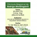 Fórmula del día 12 de Marzo del 2024 TÉ KILIWA / DOLOR DE BARRIGA AGUDO O ISQUEMIA MESENTÉRICA