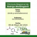 Fórmula del día 08 de Mayo del 2024 PABA / ESCLERODERMIA