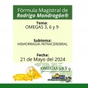 Fórmula del día 21 de Mayo del 2024 OMEGAS 3, 6 y 9 / HEMORRAGIA INTRACEREBRAL