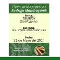 Fórmula del día 22 de Mayo del 2024 CARTÍLAGO DE TIBURÓN / GLAUCOMA NEUROVASCULAR