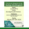 Fórmula del día 08 de Julio del 2024 EUCALIPTO/INFECCIÓN RESPIRATORIA POR MICOPLASMA