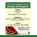 Fórmula del día 22 de Octubre del 2024 ORNITINA CON PICOLINATO DE CROMO