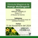 Fórmula del día 15 de Noviembre del 2024 ABROJO AMARILLO/OLIGOSPERMIA O RECUENTO BAJO DE ESPERMATOZOIDES